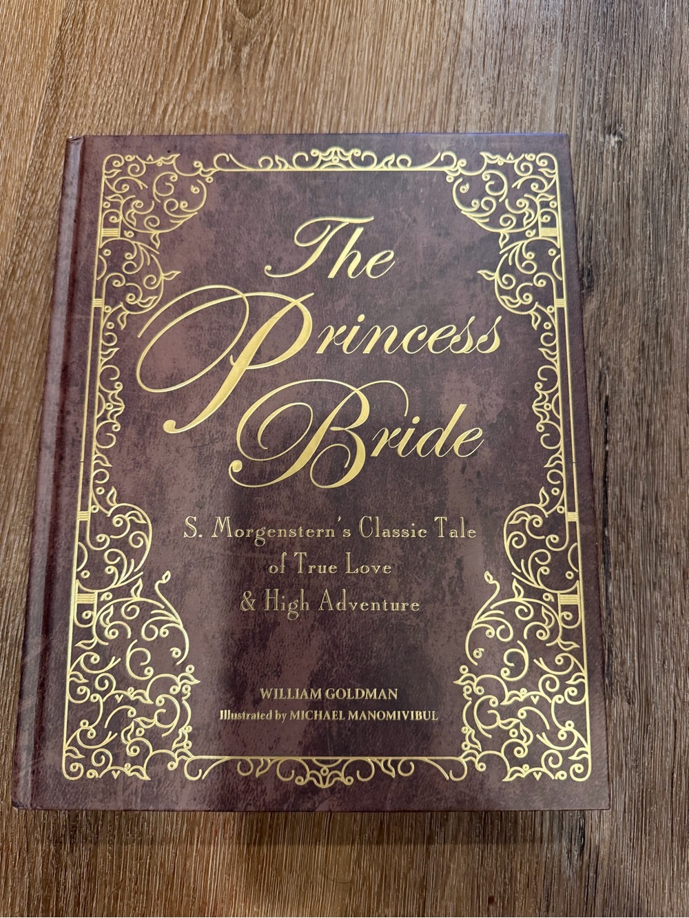 The Princess Bride Leather-Look Journal — Brown with Gold Foil